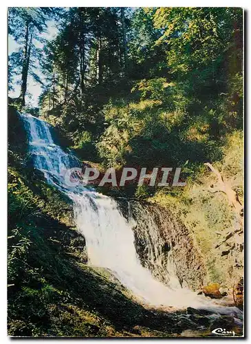 Moderne Karte Vosges Touristiques le Saut de la Bourrique