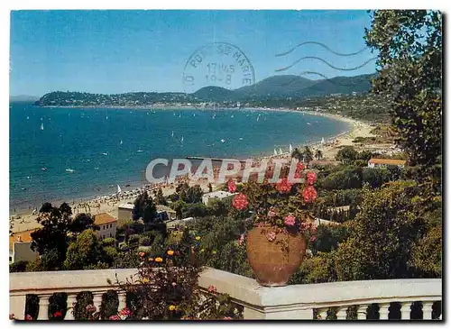 Cartes postales moderne La Cote d'Azur Varoise La Croix Valmer (Var) Vue generale de la plage au loin Cavalaire