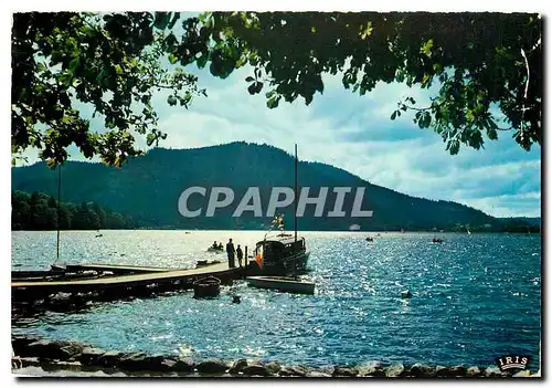 Cartes postales moderne Les Vosges Pittoresques Gerardmer le Lac au crepuscule