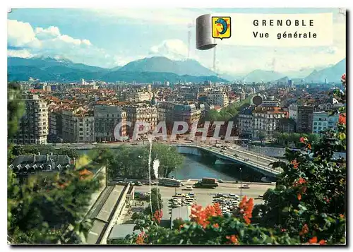 Cartes postales moderne Grenoble Vue generale