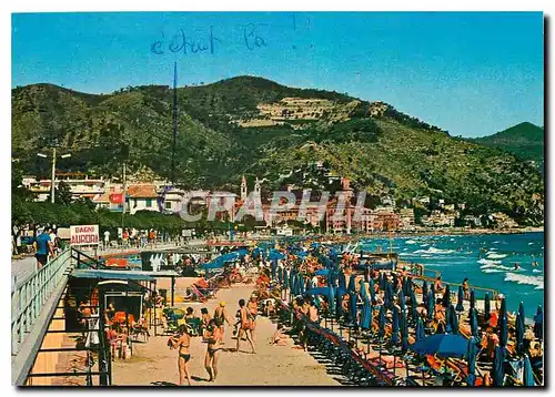 Cartes postales moderne la Plage Orientale Riviera del Fiori Laigueglia