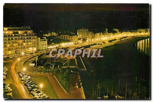 Cartes postales moderne Les Sables d'Olonne (Vendee) Effet de nuit sur remblai