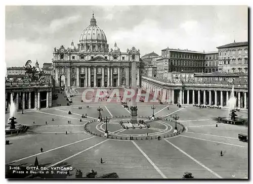 Moderne Karte Citta Del Vaticano