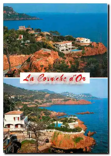 Cartes postales moderne La Cote d'Azur La Corniche d'or Var La Pointe Notre Dame