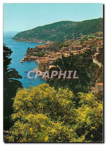 Cartes postales moderne La cote d'Azur inoubliable Villefranche sur Mer Vue generale