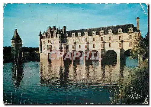 Cartes postales moderne Les Chateaux de la Loire Chenonceaux (Indre et Loire) Cote Ouest