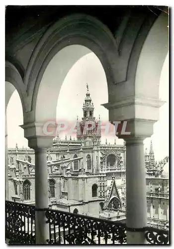 Cartes postales moderne Vue partielle de la cathedrale Sevilla