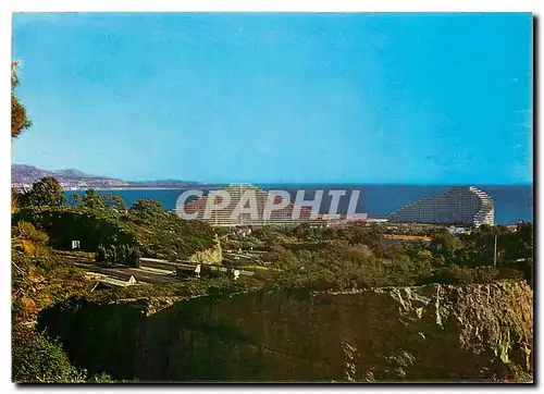 Cartes postales moderne Au soleil de la Cote d'Azur Villeneuve Louvbet Plage Vue generale la Baie des Anges et Marina Ba