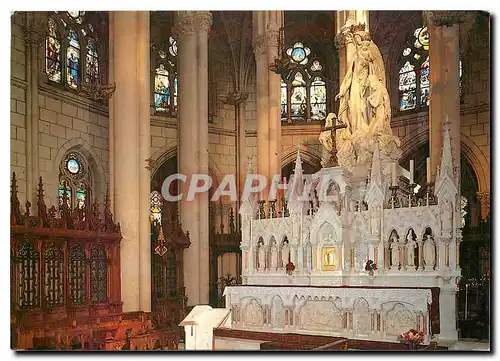 Cartes postales moderne La Chapelle Montligeon (Orne) Autel de Notre Dame de Montligeon