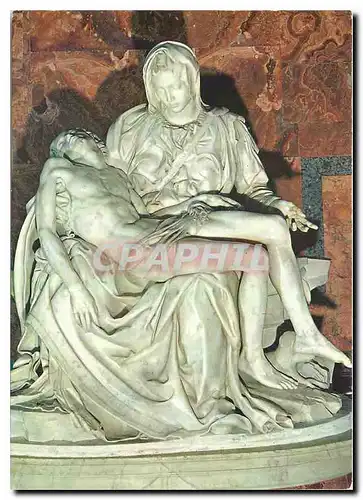 Cartes postales moderne Citta del Vaticano Basilique de St Pierre La Pitie de Michelangelo