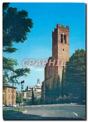 Moderne Karte Siena basilique de S Dominique