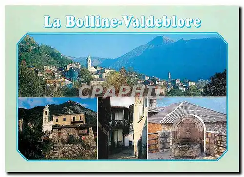 Cartes postales moderne La Bolline Valdeblore (A Maritimes) Alt 1040 m Pittoresque village des Alpes dU sud