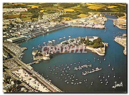 Cartes postales moderne Couleurs de Bretagne Concarneau la ville close (Cliche Heurtier Rennes)