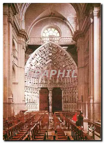 Moderne Karte Dax (Landes) Le Portail Interieur de la Cathedrale