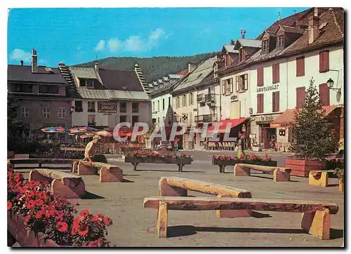 Moderne Karte Les Alpes touristiques Villard de lans (alt 1050 m) Place de la Liberation