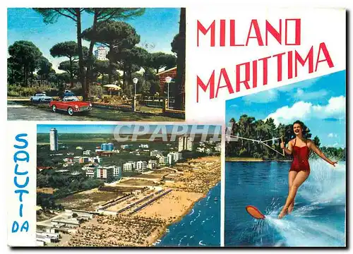 Cartes postales moderne Milano Maritima Ski nautique