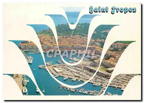 Cartes postales moderne Cote d'Azur St Tropez Panorama Ancien