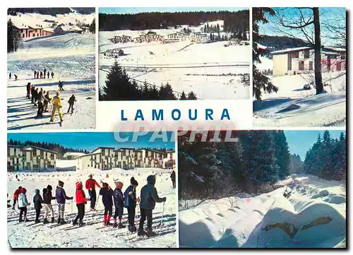 Cartes postales moderne Village de Vacances de Lampura la Combe du Lac SeptMoncel les Pistes de Ski