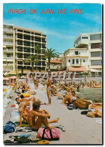 Cartes postales moderne Cote d'Azur Juan les Pins (A M) La promenade et les Plages