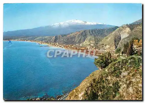 Cartes postales moderne Taormina Rade de Giardini