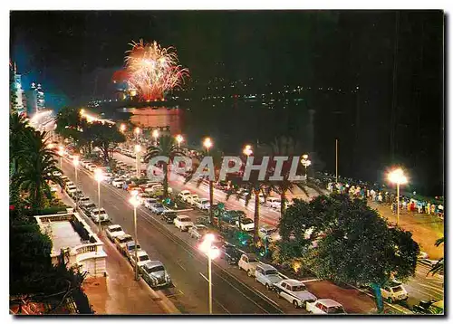 Cartes postales moderne Au soleil de la Cote d'Azur Nice Promenade des Anglais