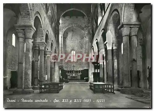 Cartes postales moderne Main Nave 12eme et 13eme siecle (1185 et 1222) Trani