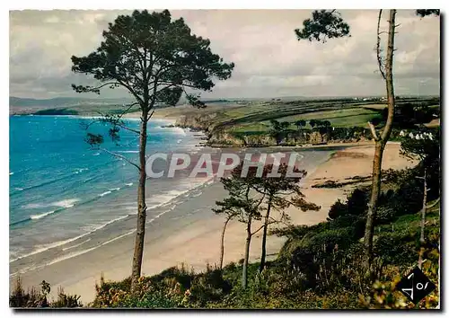 Cartes postales moderne Bretagne en Couleurs La plage du Ris et la Baie de douamenez ou serait engloutie la ville d'IS