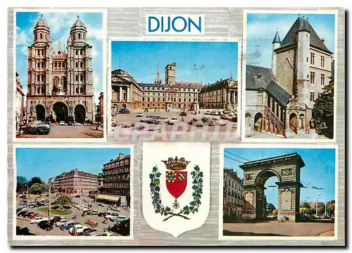 Cartes postales moderne Dijon (Cote d'Or) La Place Darcy vue generale