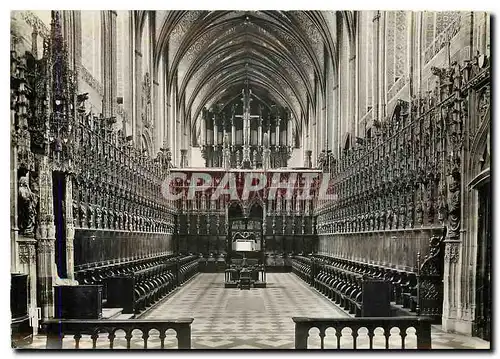 Cartes postales moderne Albi Cathedrale Sainte cecile Le Choeur (XVe et XvIe s) Orgue