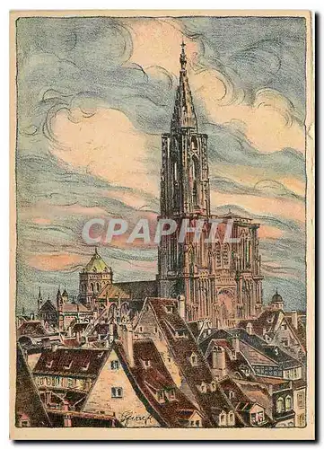 Cartes postales moderne Strasbourg La Cathedrale