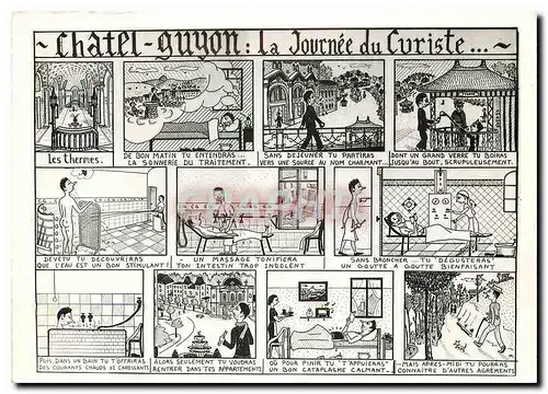 Cartes postales moderne Chatel Guyon la Journee du Curiste