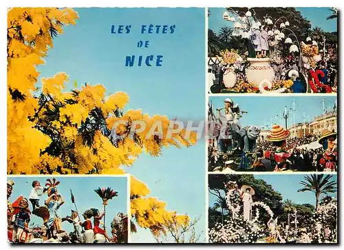 Cartes postales moderne Reflet de la Cote d'Azur Les Petes de Nice