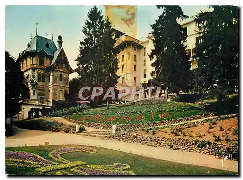 Cartes postales moderne Couleurs et Lumiere de France Chatelguyon (Puy de Dome) Un coin du Parc Thermal