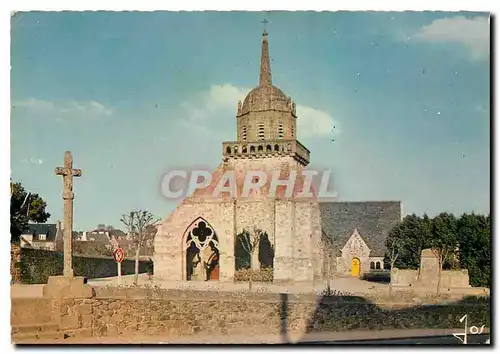 Cartes postales moderne La Bretagne en Couleurs Perros Guirec (Cotes du Nord) Eglise Romane du XII Siecle