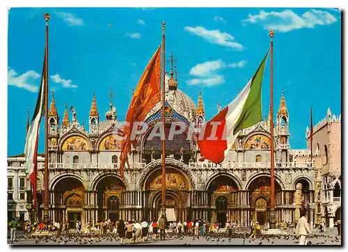Cartes postales moderne Venezia Basilique de Saint Marc
