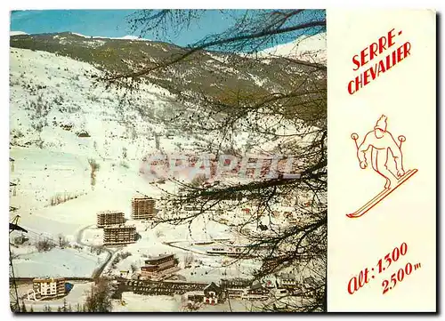 Cartes postales moderne Les Hautes Alpes Touristiques Chantemerle Serre Chevalier (1300 2500 m)