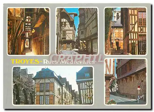 Cartes postales moderne Couleurs et Lumiere de  france Troyes (Aube)