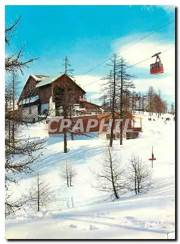 Cartes postales moderne Les Joies de la neige  Serre Chevalier (alt 300 500) la gare de Serre Ratier Le depart de la pis