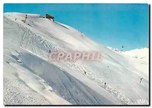 Moderne Karte Vallee de la Gduisane (H A) Chantemerie Serre Chevalier les Pistes du Grand Alpe