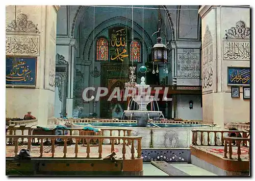 Moderne Karte Yesil Bursa Turkiye Interieur de la Grande Mosquee