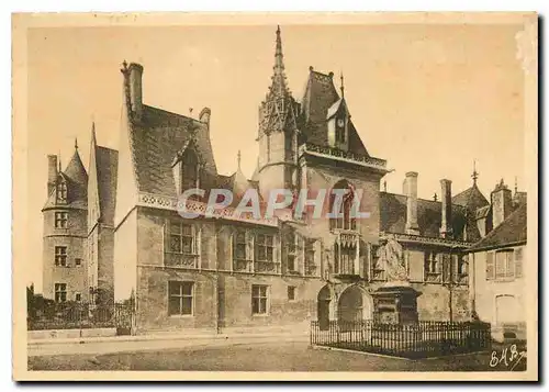 Cartes postales moderne Bourges Palais jacques coeur la Facade
