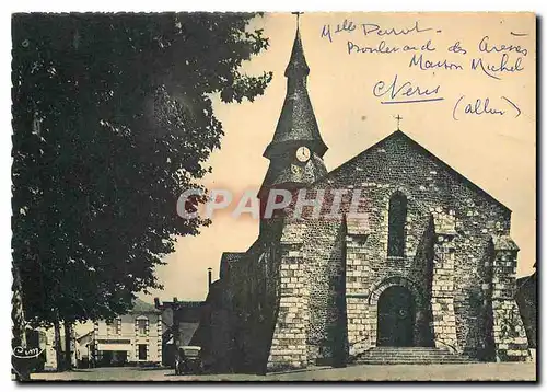 Cartes postales moderne Neris le Bains (Allier) Eglise Romane