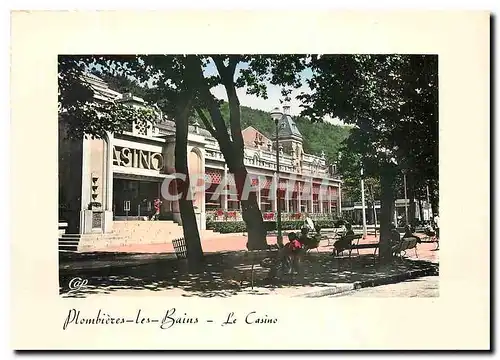 Moderne Karte Plombieres les Bains Le Casino