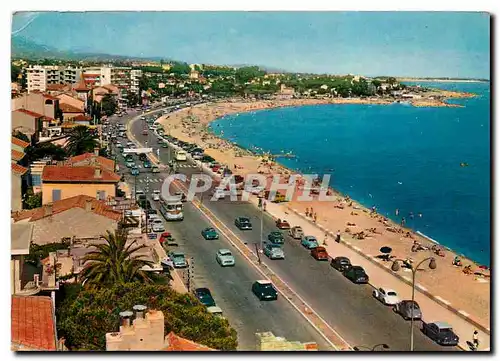 Cartes postales moderne La Cote d'Azur Cros de Cagnes vue generale ses plages