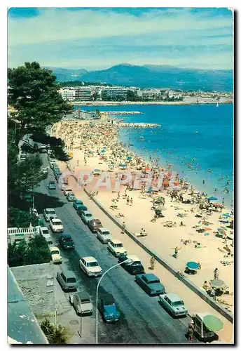 Cartes postales moderne La Cote d'Azur Antibes La Plage de la Salice