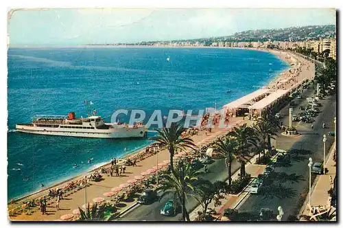 Cartes postales moderne La Cote d'Azur Nice La Promenade des Anglais