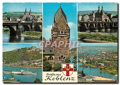 Cartes postales moderne Gruss Koblenz