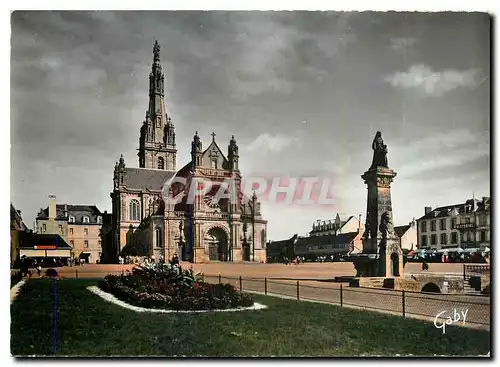 Moderne Karte Sainte Anne d'Auray (Morbihan) La Basilique