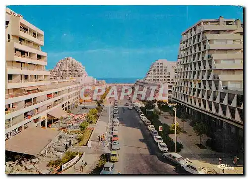 Cartes postales moderne La Grande Motte (Herault) L'Avenue du Casino