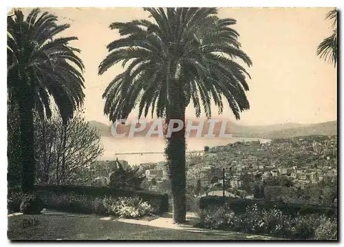 Cartes postales moderne La Cote d'Azur Cannes Vue prise de Super cannes